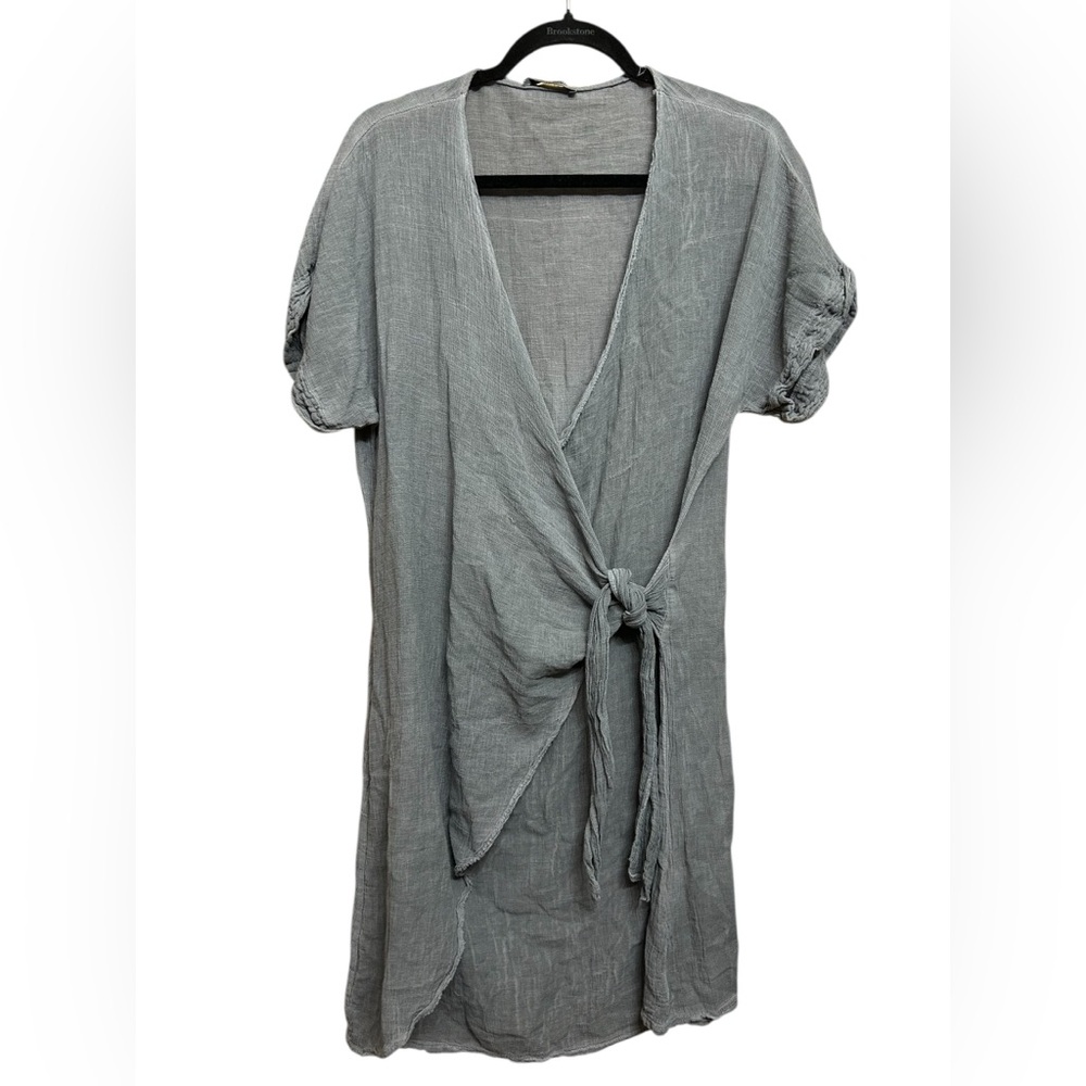 Meo Meli Cotton Wrap Dress
